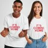 JD England 'It's Coming Home' T-Shirt Hvid
