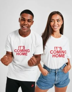 JD England 'It's Coming Home' T-Shirt Hvid