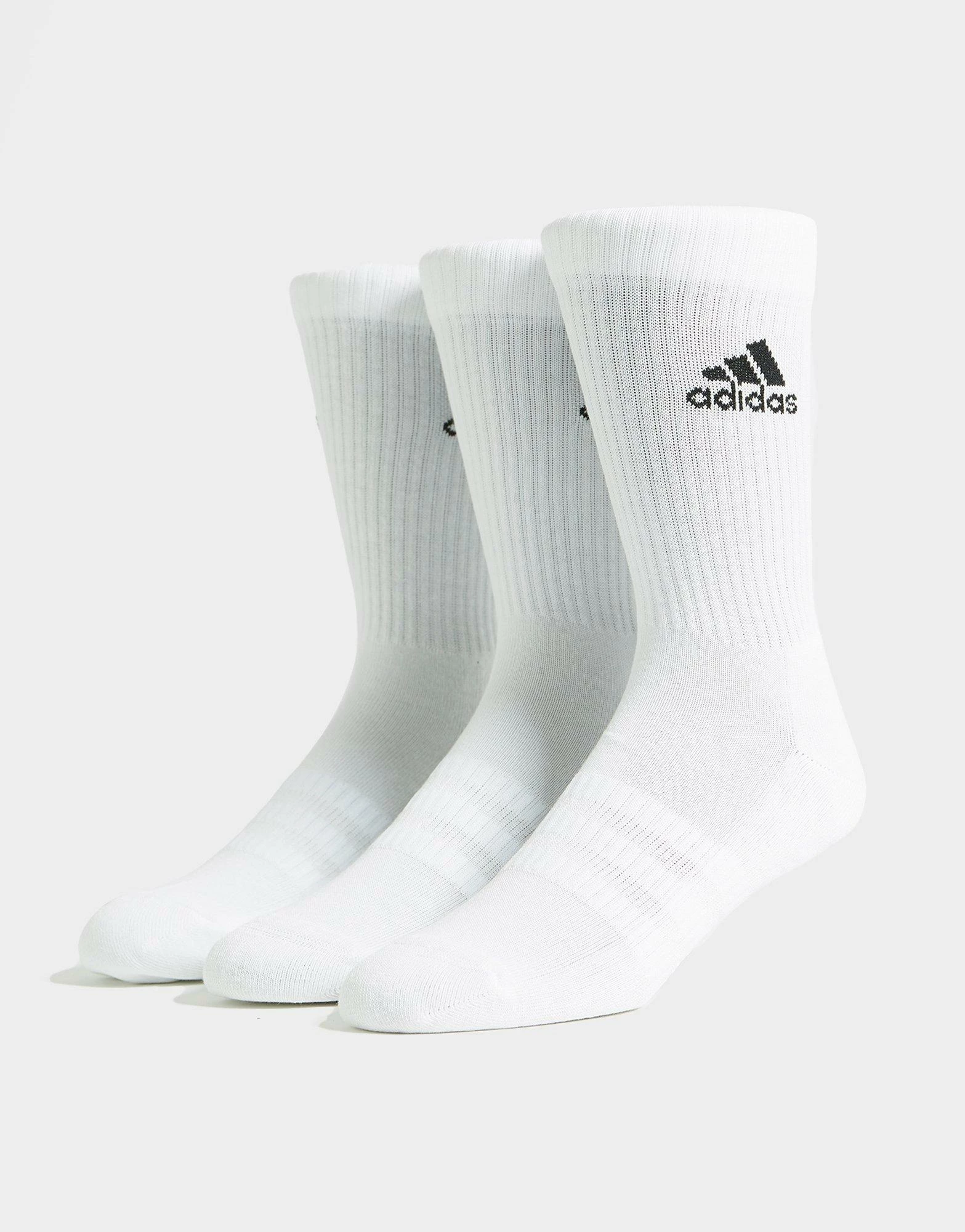 Adidas 3-pak Sokker Hvid - Billede 2
