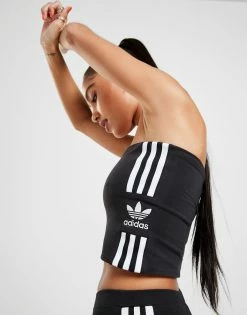 Adidas Originals Lock Up Bandeau Dame Sort