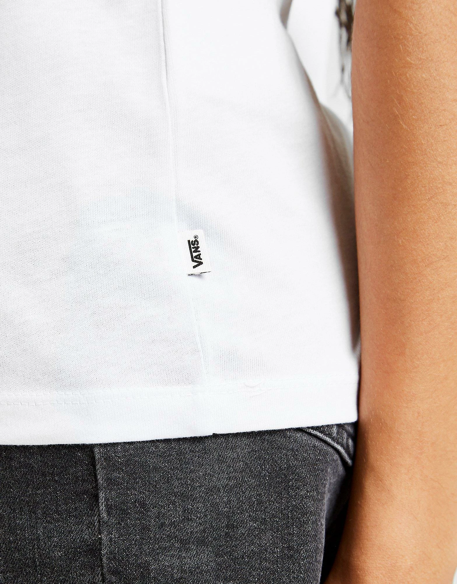 Vans Flying V Logo T-Shirt Dame Hvid - Billede 6
