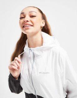 Columbia Flash Forward Windbreaker Jakke Dame Hvid