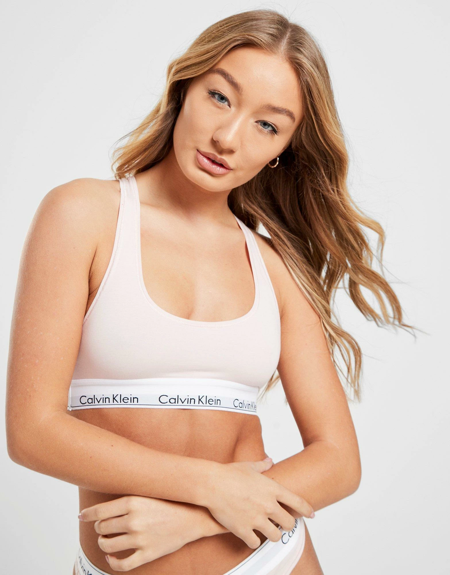 Calvin Klein Underwear Modern Cotton Bralette Pink