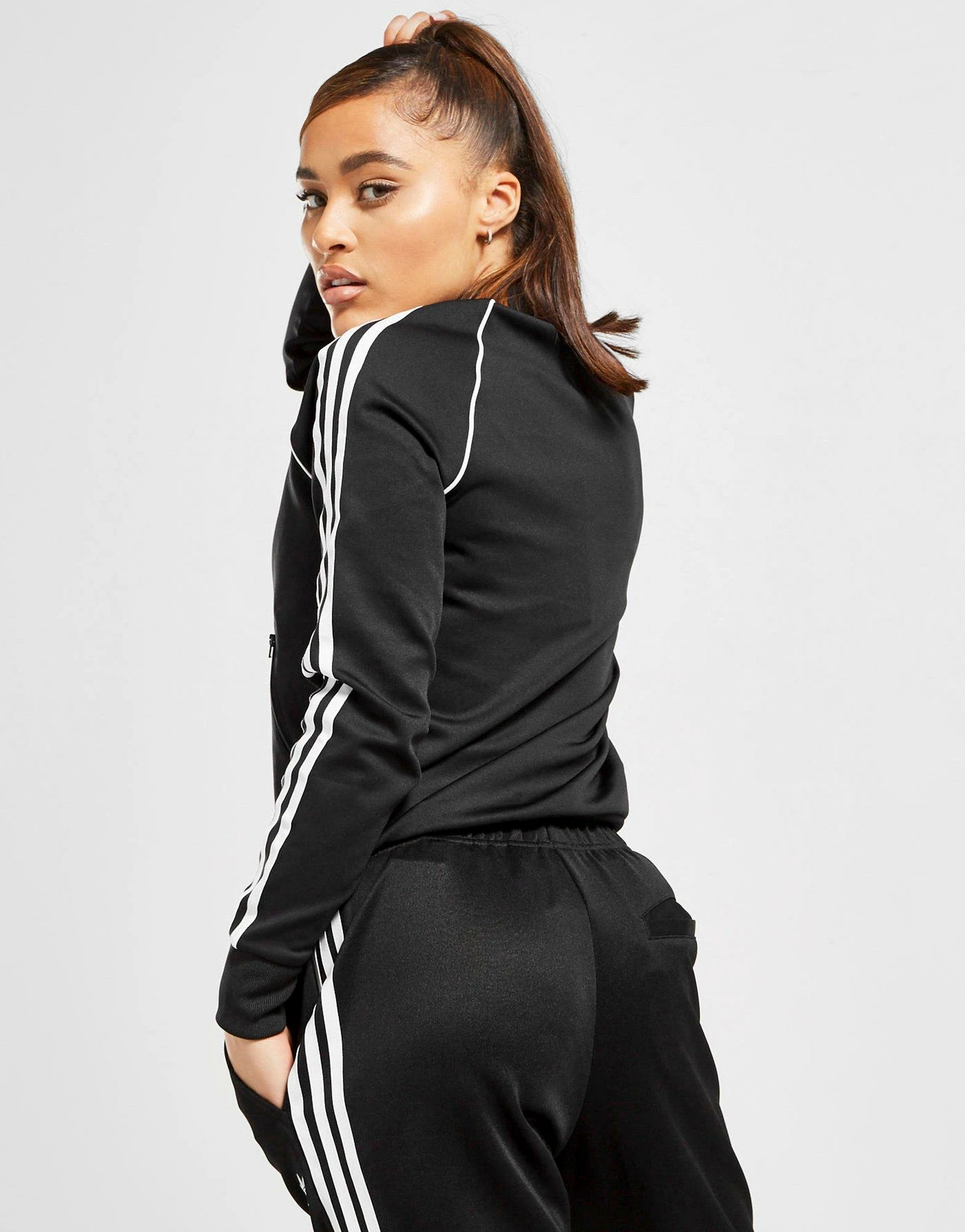 Adidas Originals SS Track Top Dame Sort - Billede 4