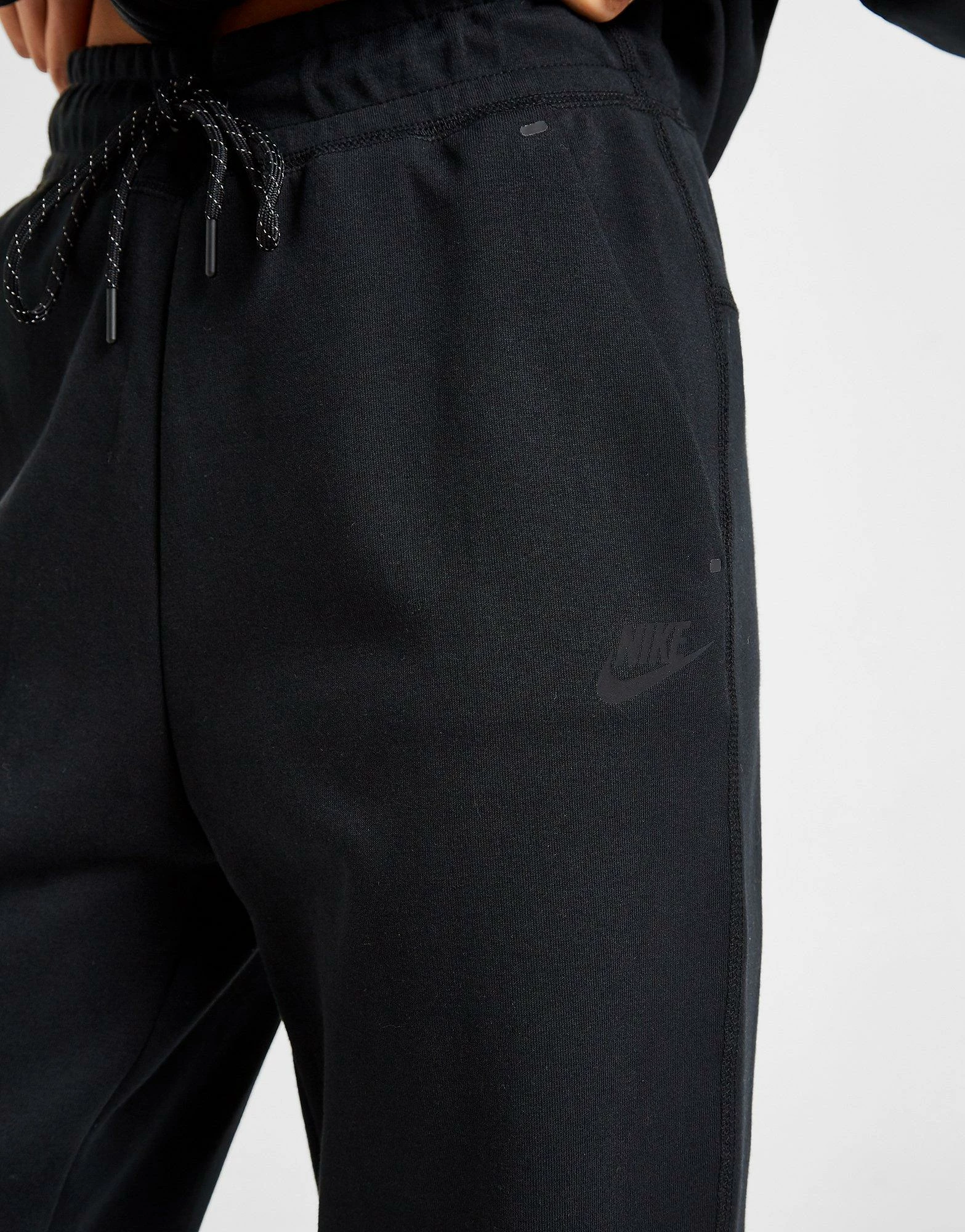 Nike Tech Fleece Joggingbukser Dame Sort - Billede 5