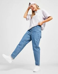Levi's Mom Jeans Dame Blå