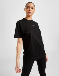 McKenzie Essential Boyfriend T-Shirt Dame Sort