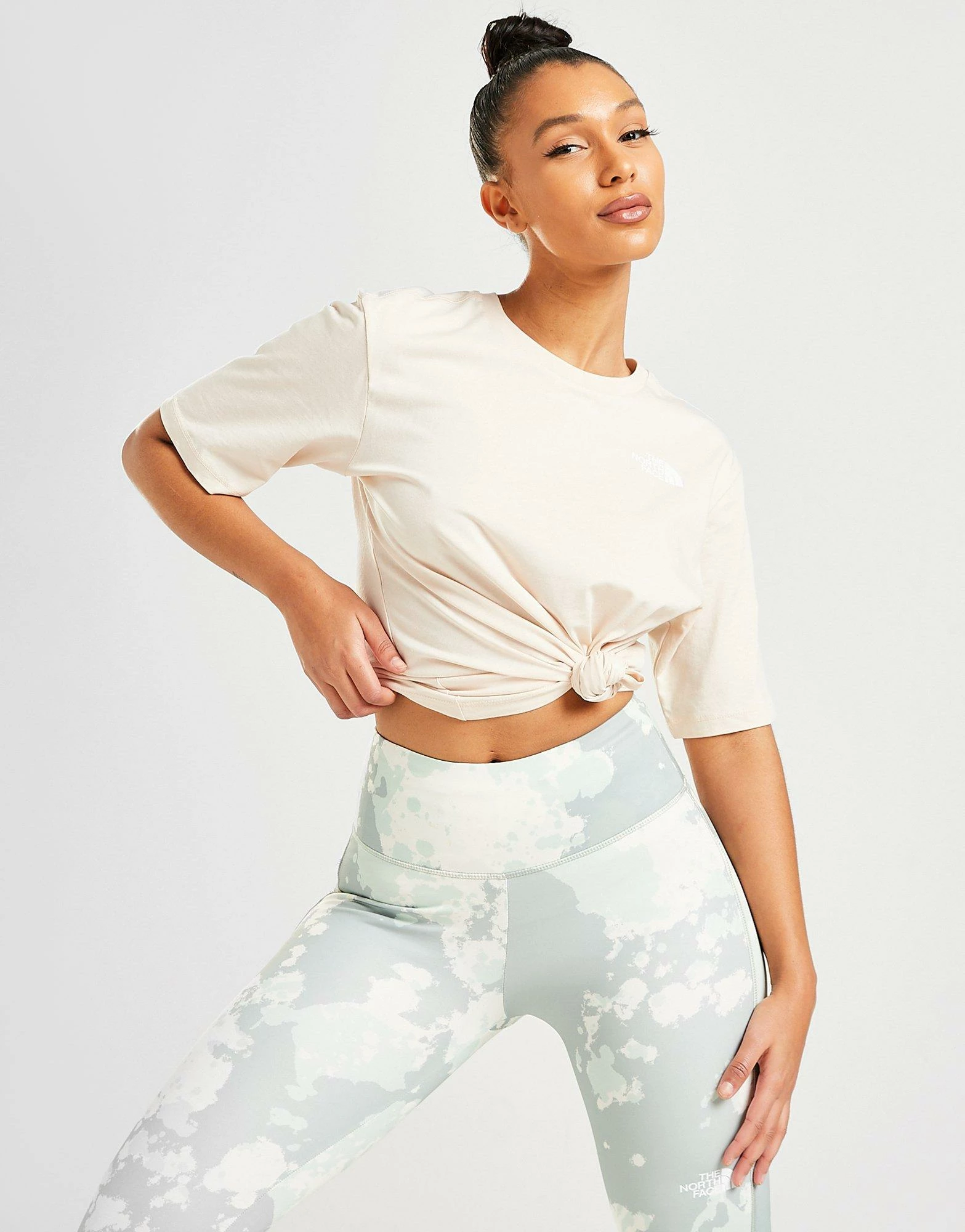 The North Face Simple Dome Boyfriend T-Shirt Beige