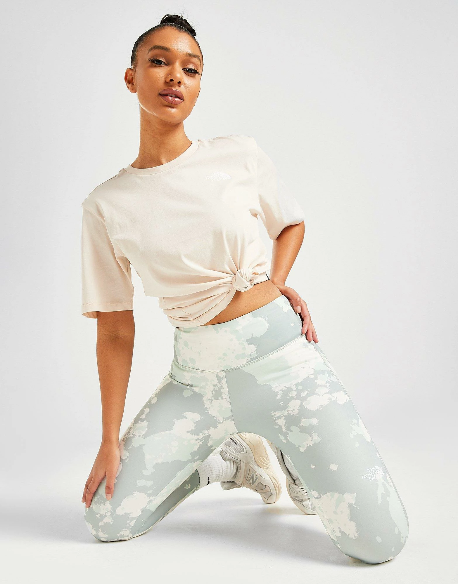 The North Face Simple Dome Boyfriend T-Shirt Beige - Billede 4