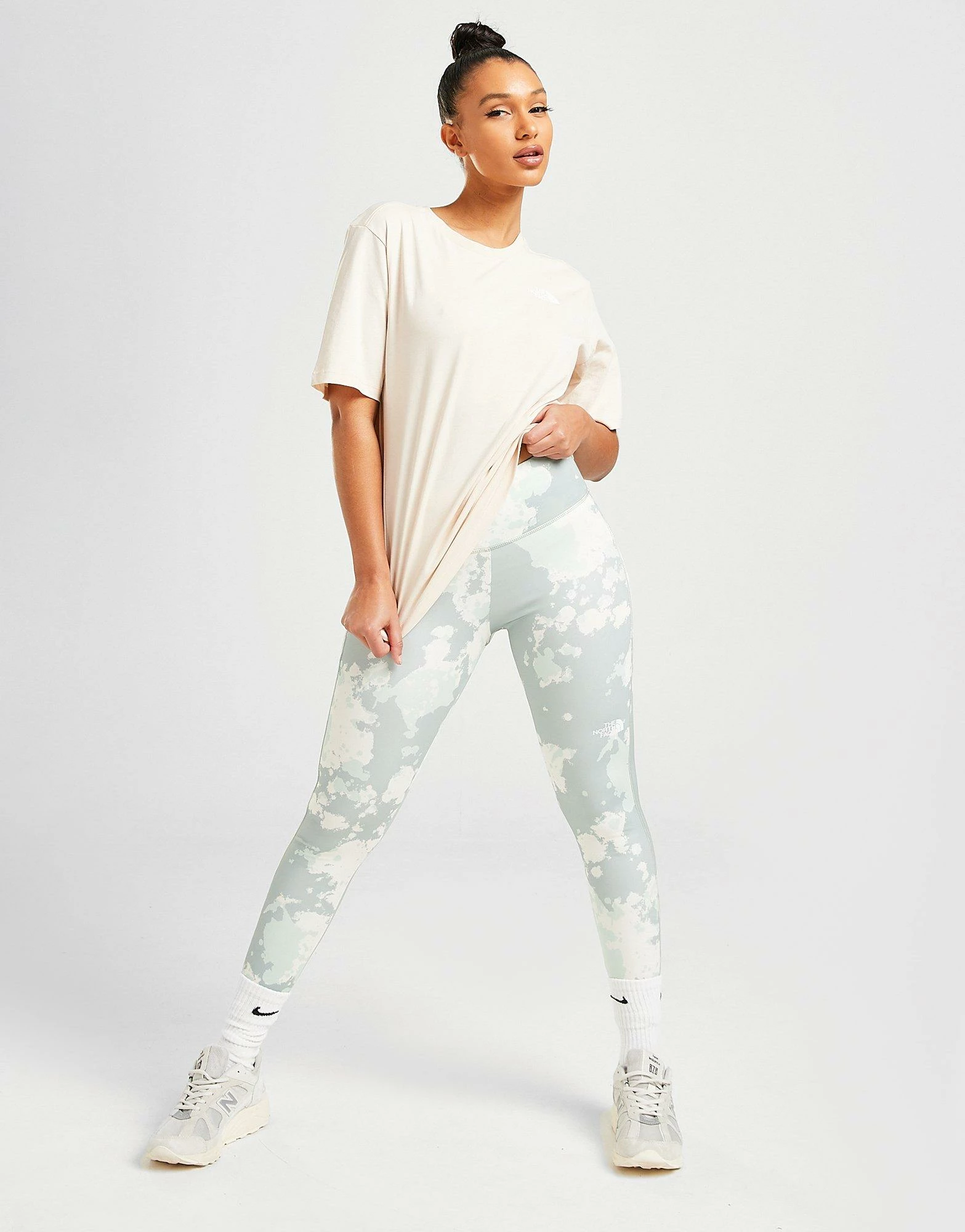 The North Face Simple Dome Boyfriend T-Shirt Beige - Billede 6