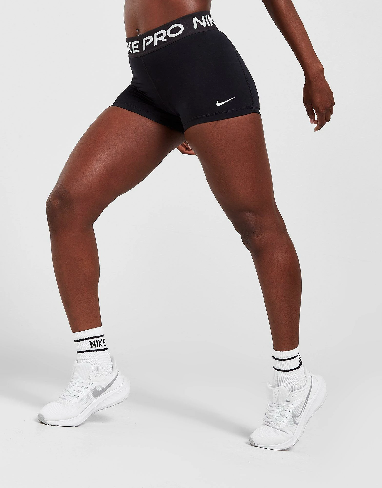 Nike Training Pro 3" Shorts Dame Sort - Billede 3