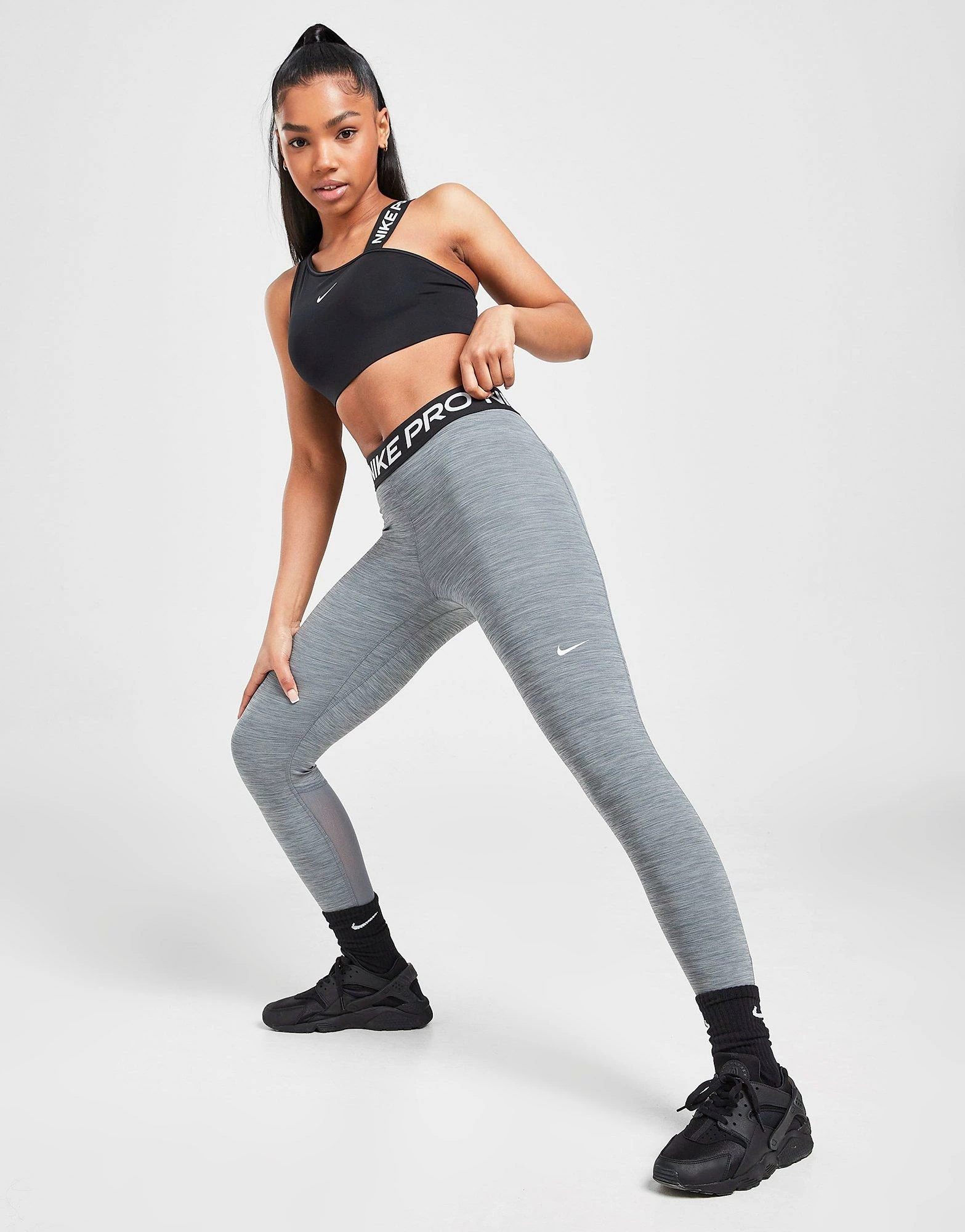 Nike Pro Training Tights Dame Grå - Billede 3