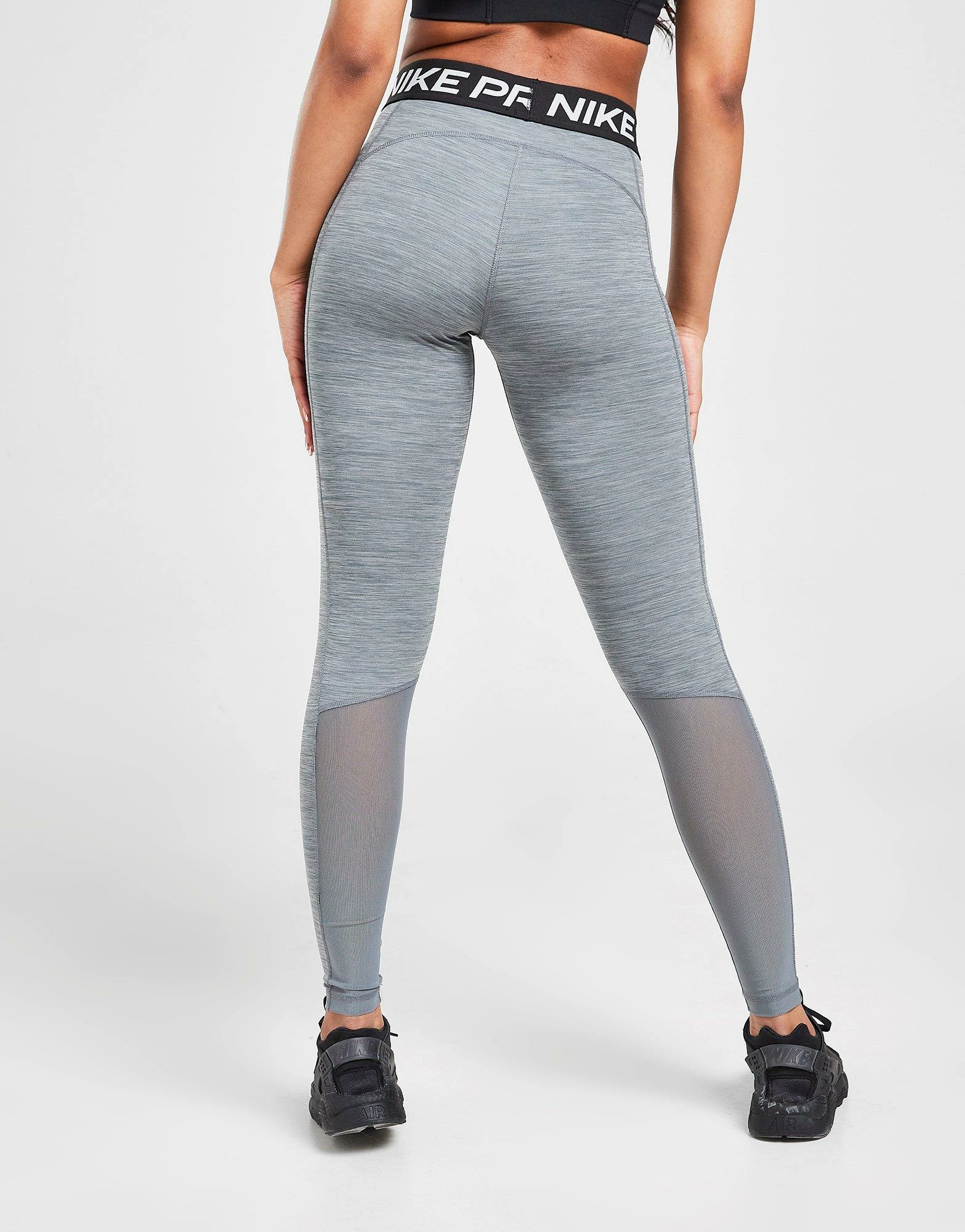Nike Pro Training Tights Dame Grå - Billede 4