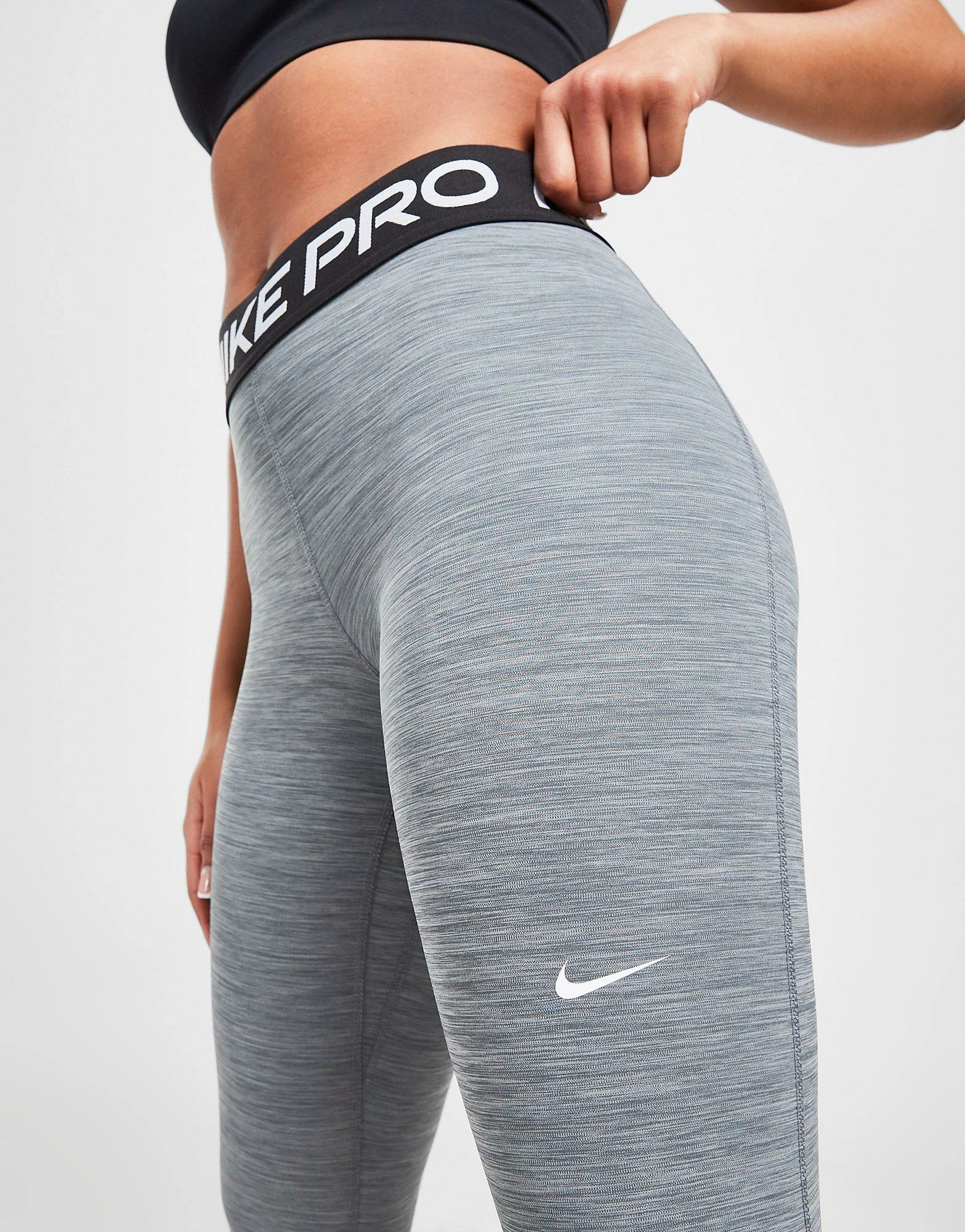 Nike Pro Training Tights Dame Grå - Billede 5