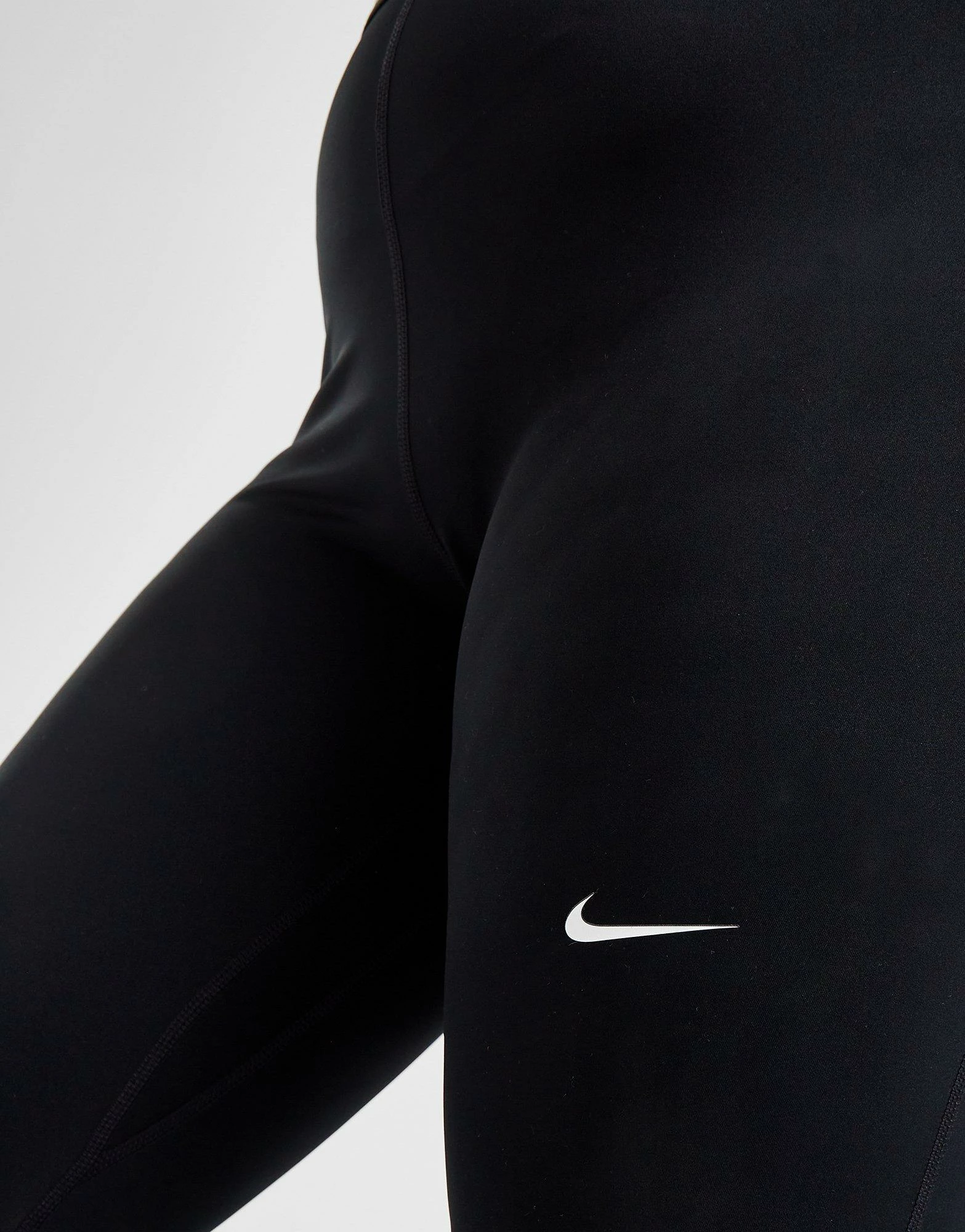 Nike Training Pro Plus Size Tights Sort - Billede 4