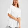 Nike Essential Logo Boyfriend T-Shirt Dame Hvid