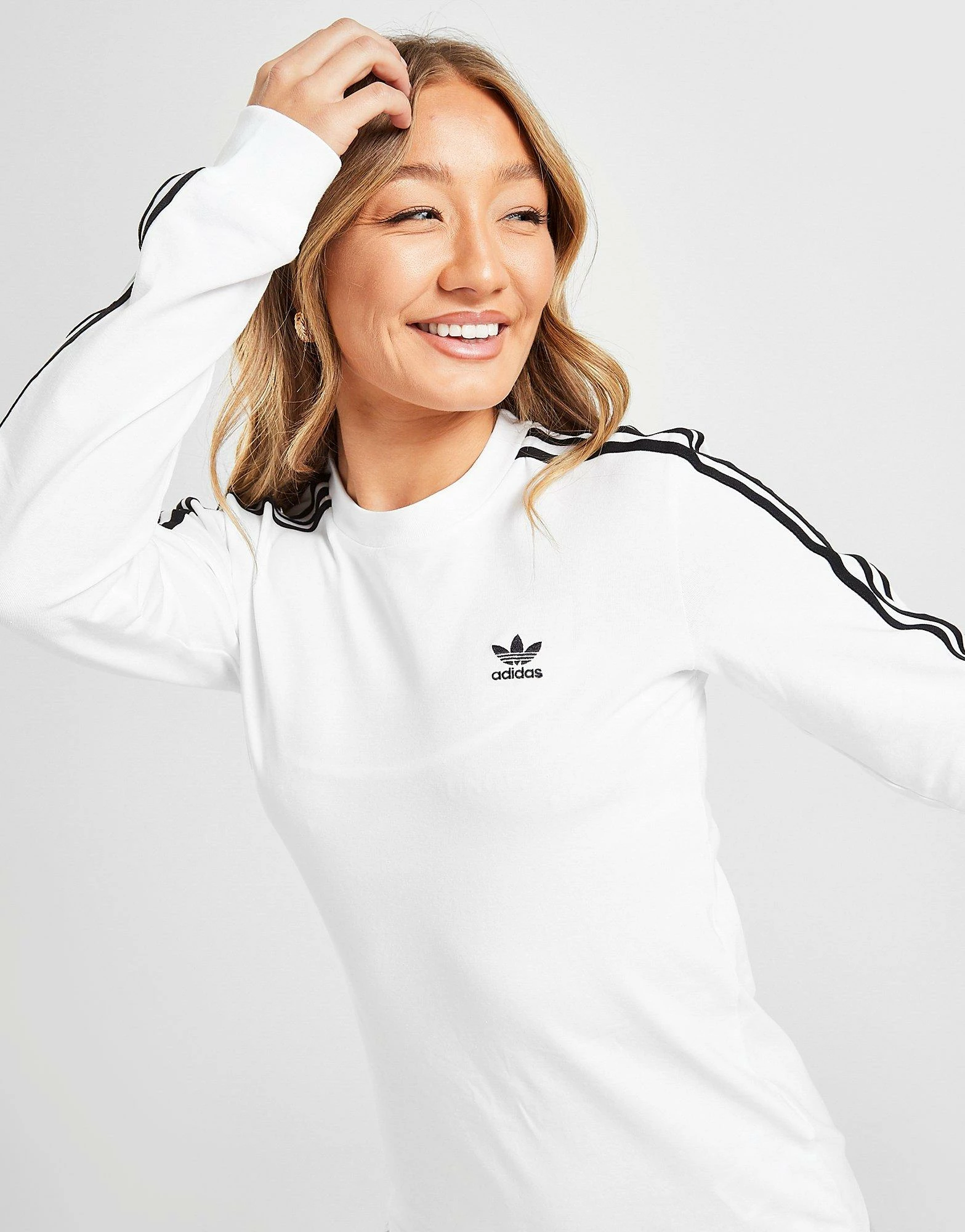 Adidas 3-stripes California T-shirt Hvid - Billede 5