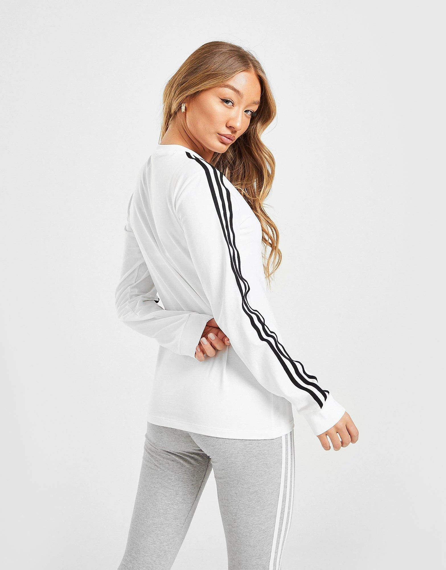 Adidas 3-stripes California T-shirt Hvid - Billede 6