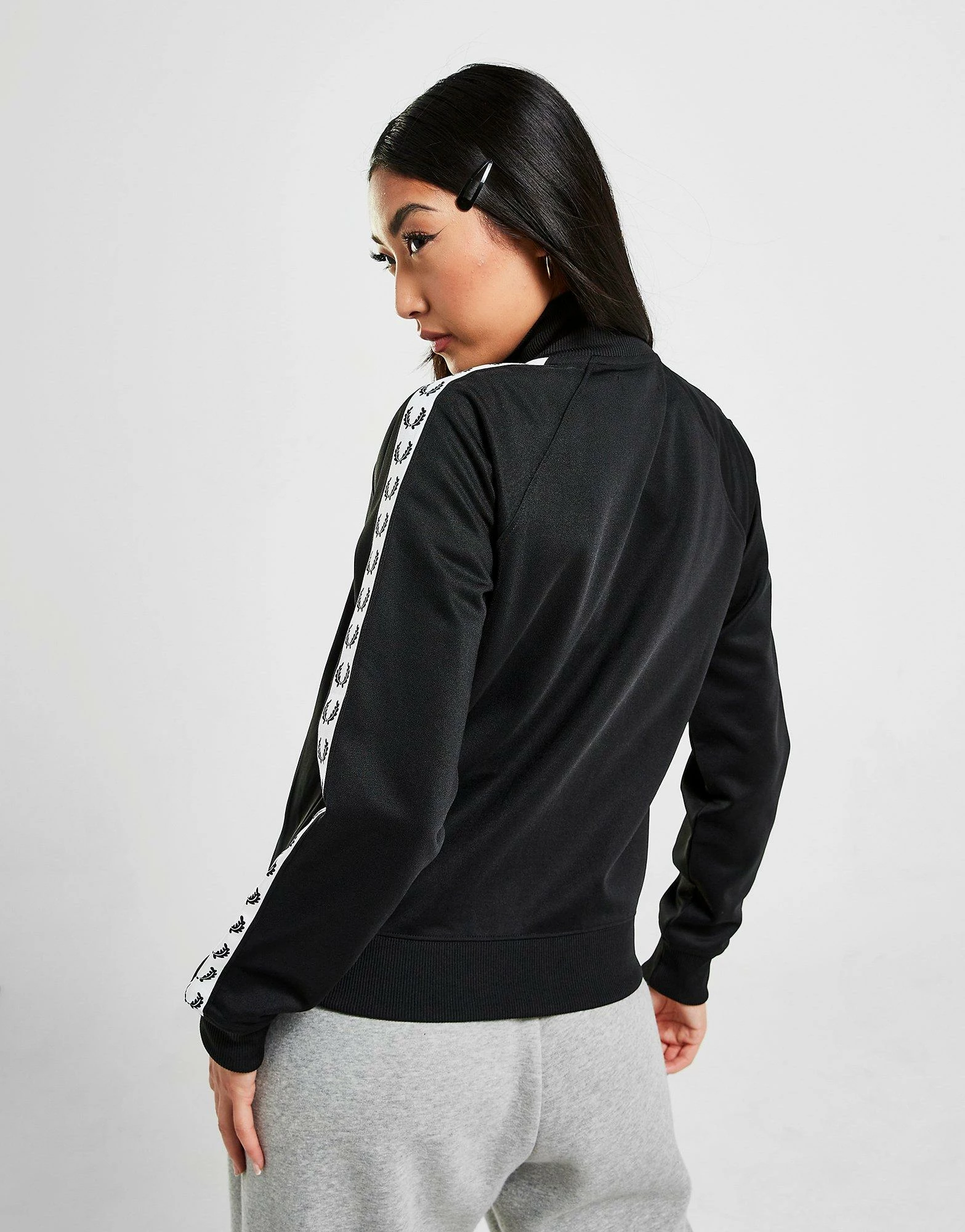 Fred Perry Tape Track Top Women's Sort - Billede 5
