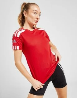 Adidas Squadra T-hirt Dame Rød