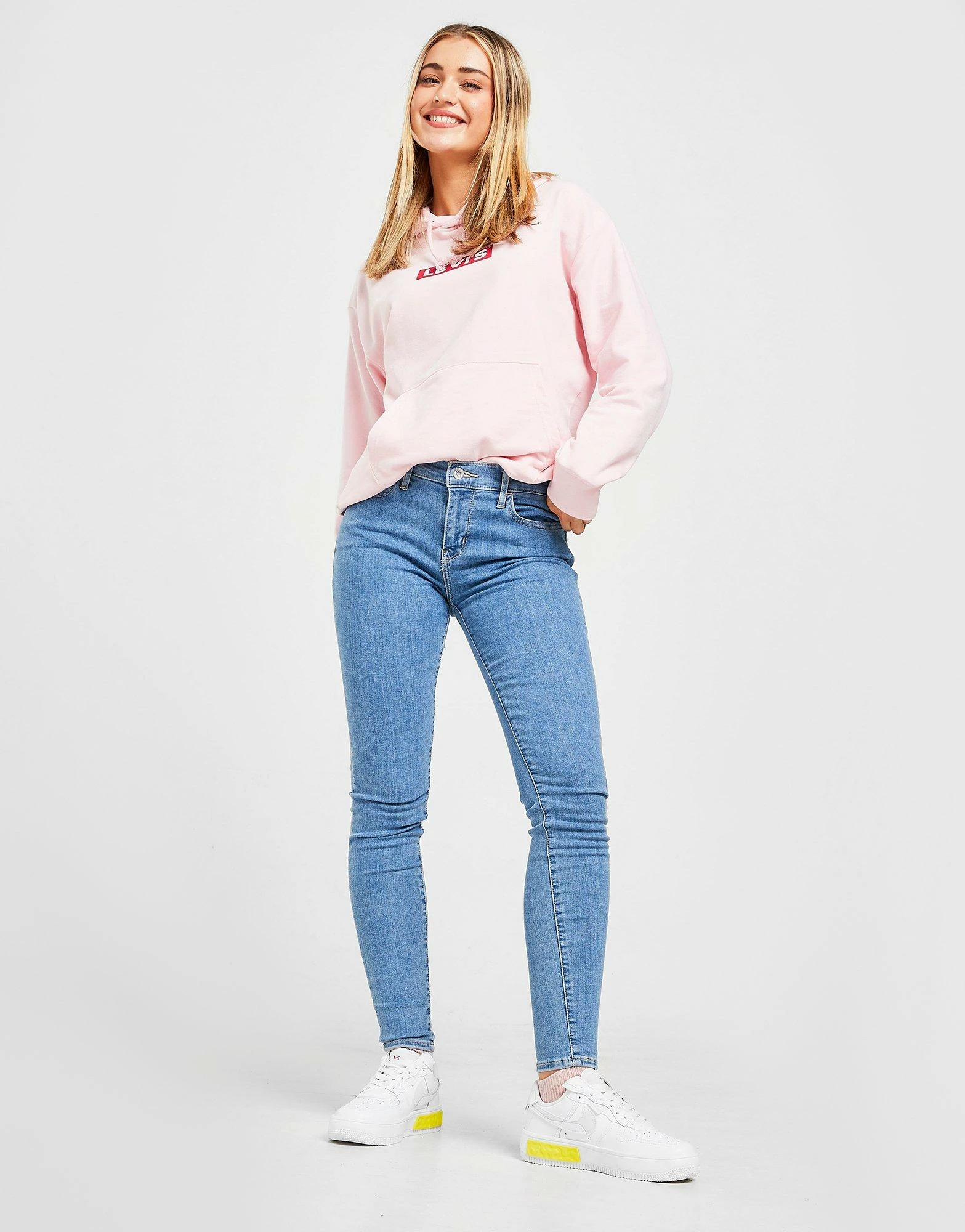 Levi's 710 Super Skinny Jeans Dame Blå