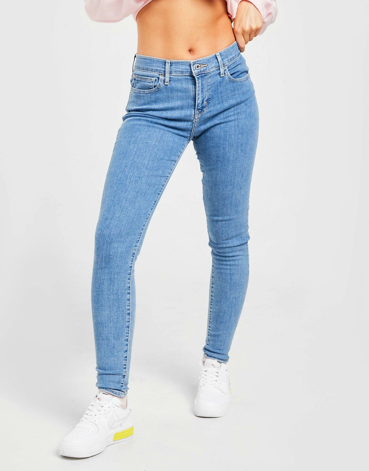 Levi's 710 Super Skinny Jeans Dame Blå - Billede 2
