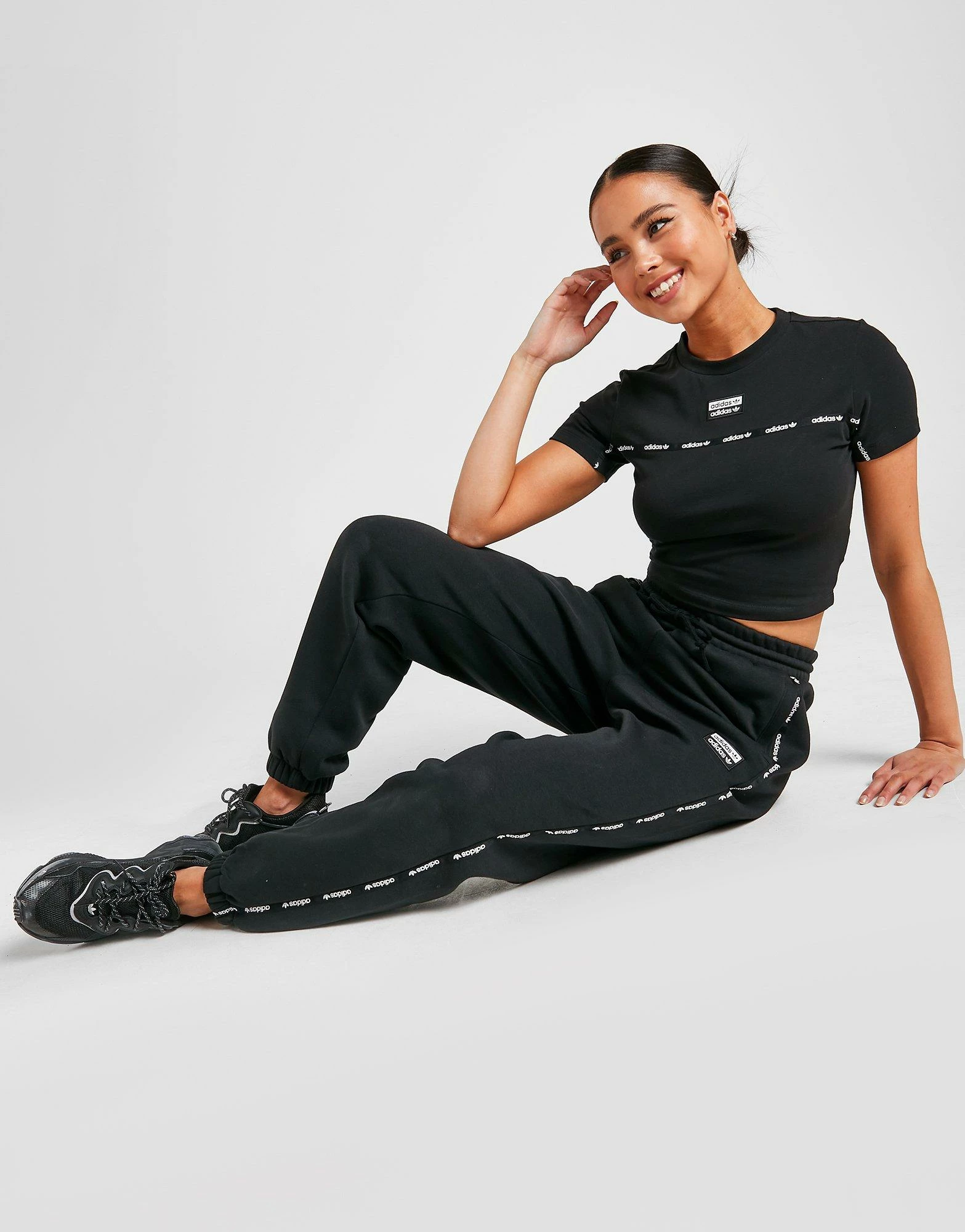 Adidas Originals Joggingbukser Dame Sort