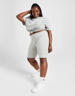 Ellesse Core Plus Size Logo Cycle Shorts Grå