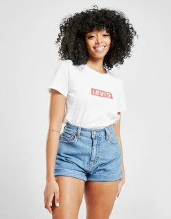 LEVI'S Levis High Waist Shorts Dame Blå