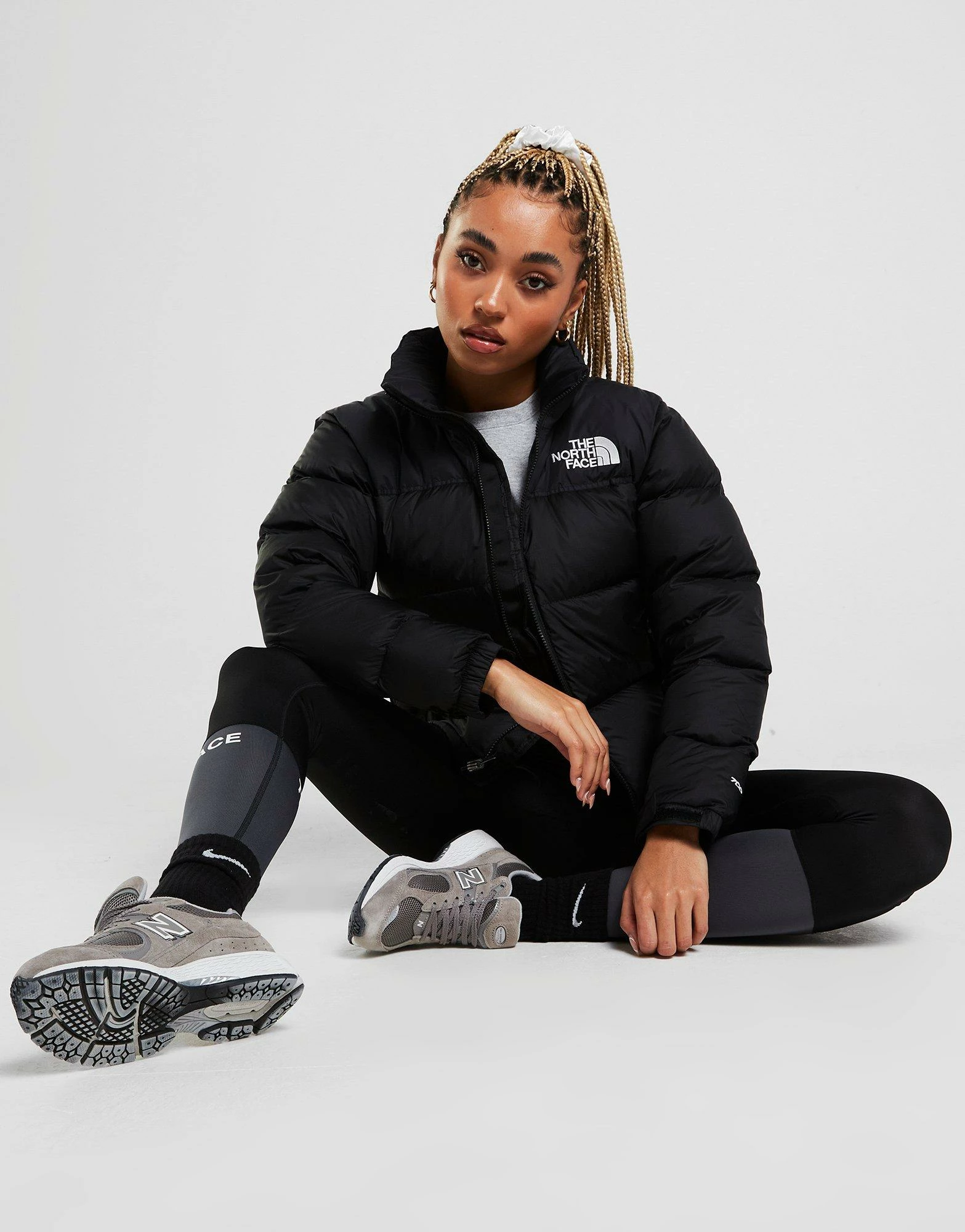 The North Face Nuptse 1996 Jakke Dame Sort