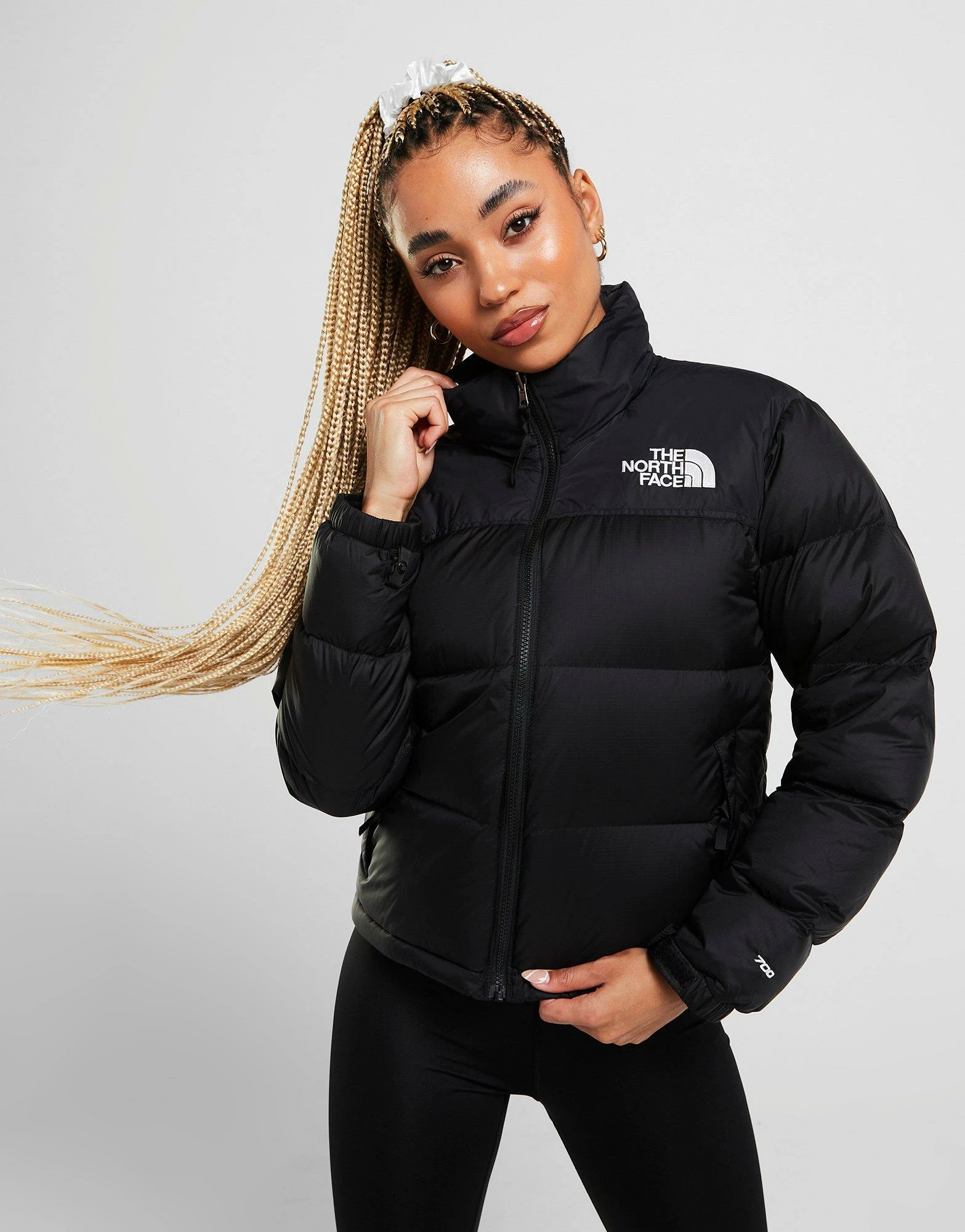 The North Face Nuptse 1996 Jakke Dame Sort - Billede 2