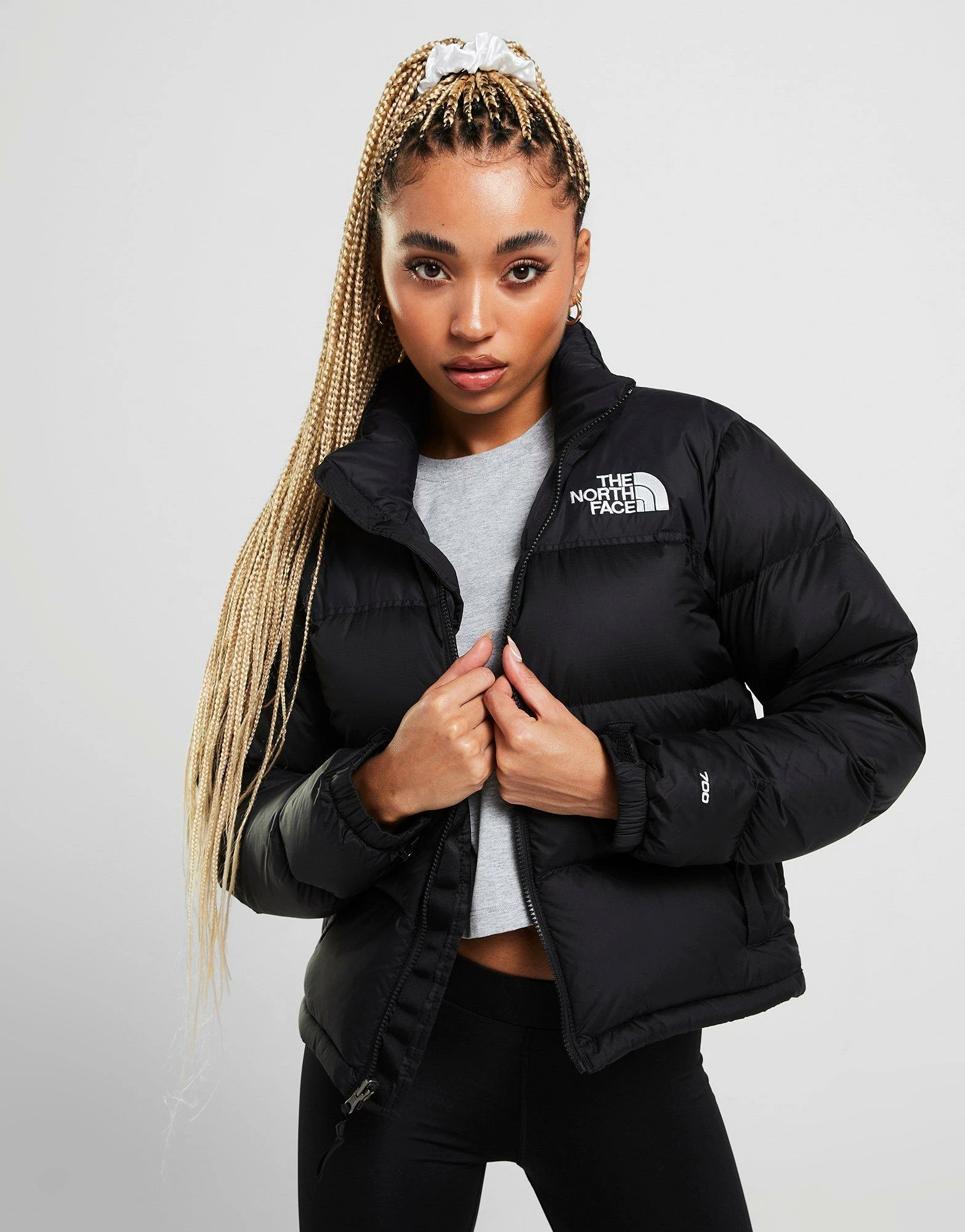 The North Face Nuptse 1996 Jakke Dame Sort - Billede 4