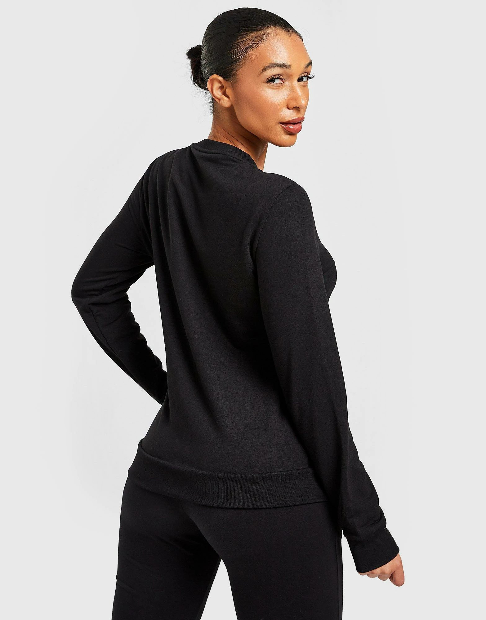 Emporio Armani EA7 Stud Crew Sweatshirt Sort - Billede 3