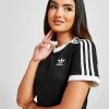 Adidas Originals 3-Stripes California T-Shirt Dame Sort