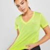 Under Armour Dash Space Dye V-Neck T-Shirt Grøn