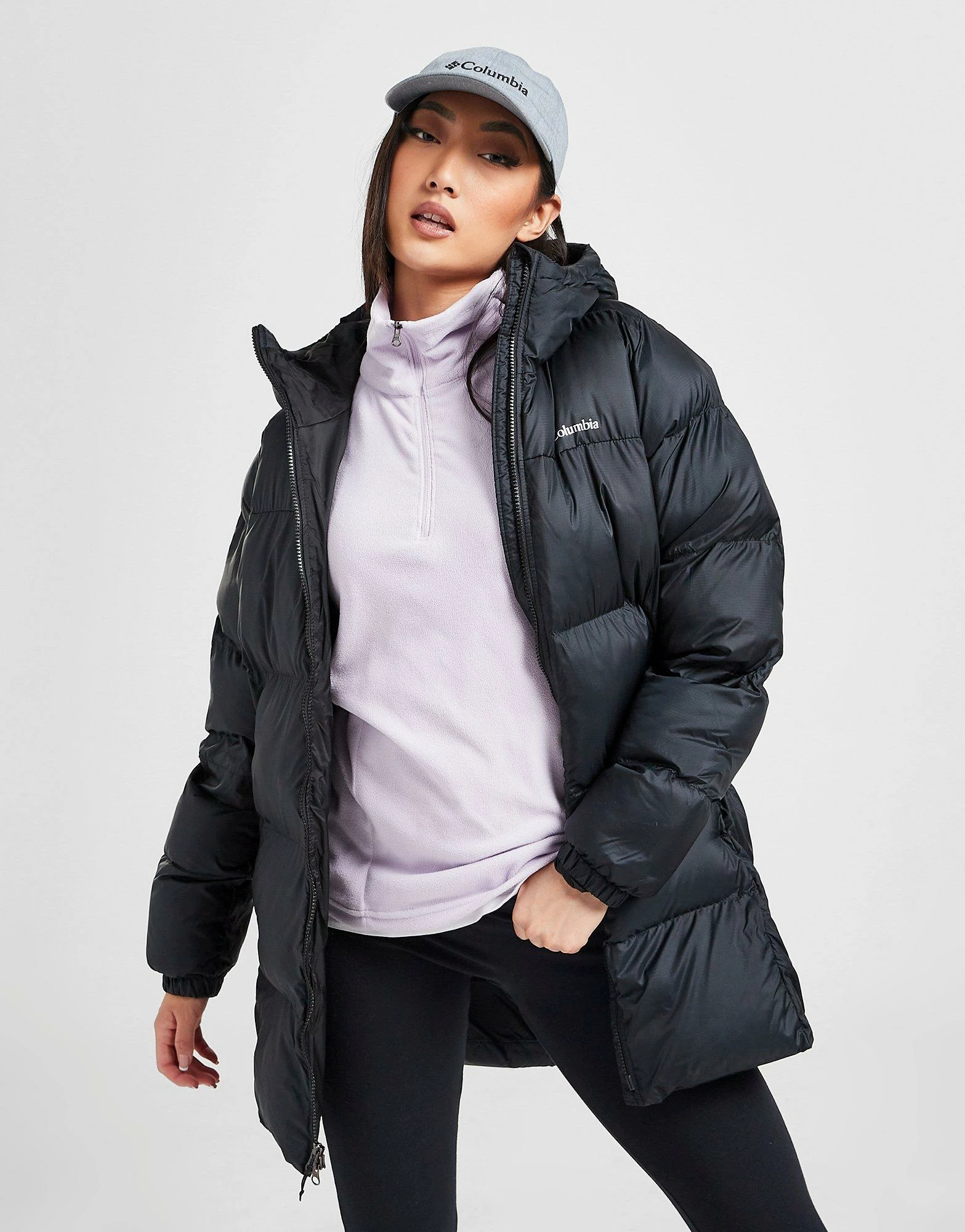 Columbia Puffect Mid Padded Jacket Sort - Billede 2