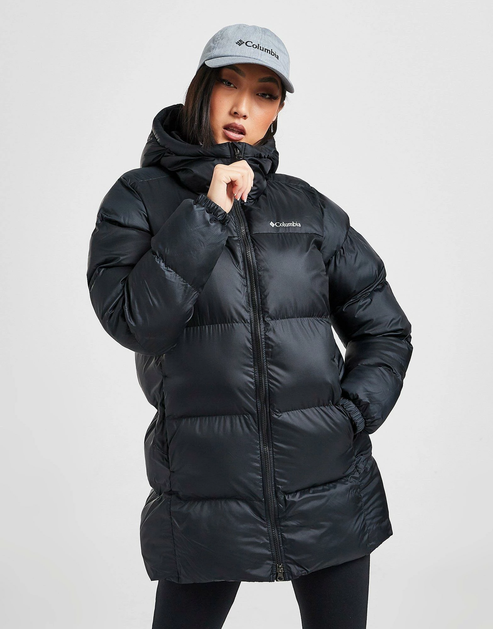 Columbia Puffect Mid Padded Jacket Sort - Billede 3