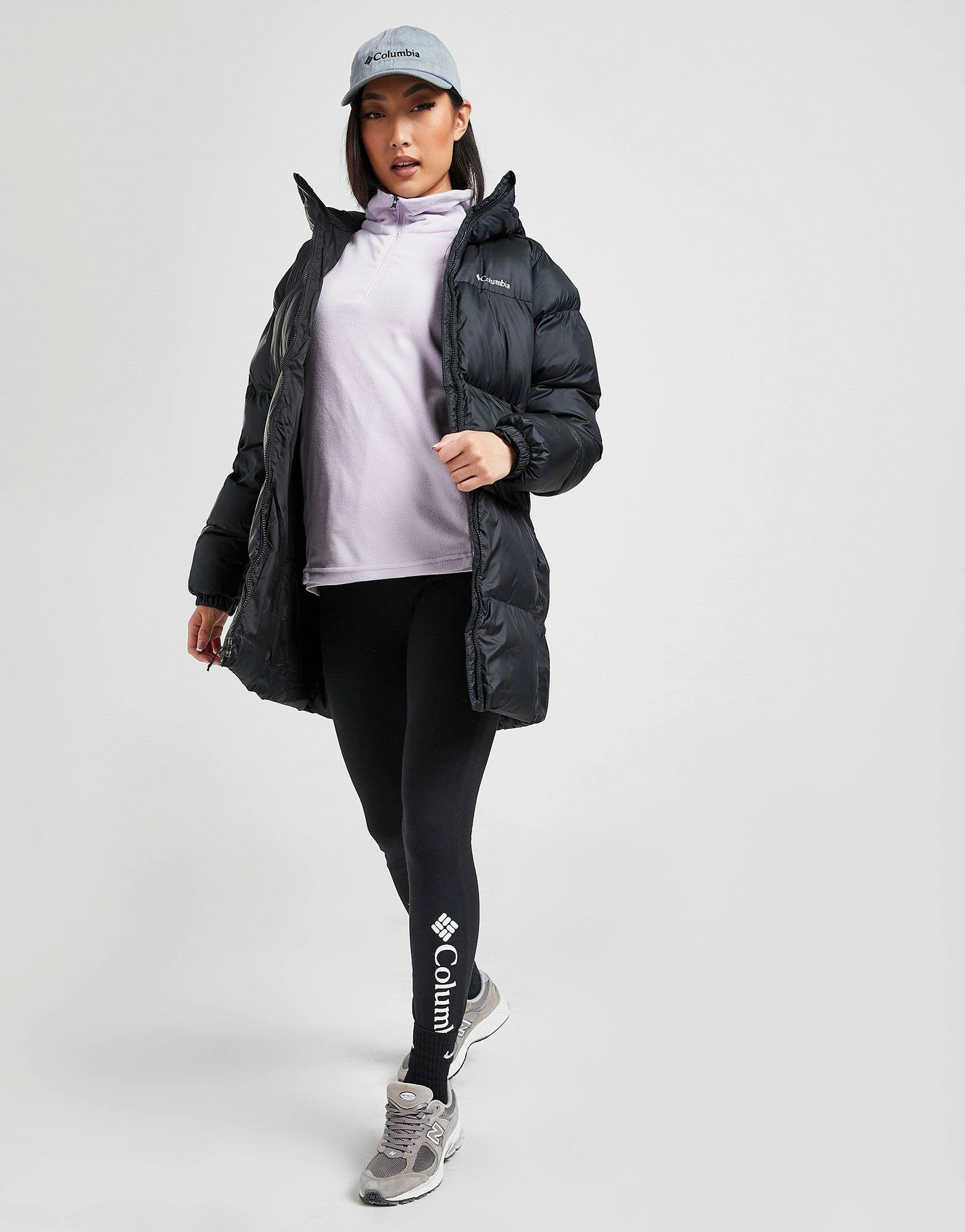 Columbia Puffect Mid Padded Jacket Sort - Billede 5