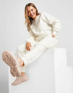 Nicce Embroidered Logo Joggers Hvid