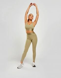 Pink Soda Sport Contour Tights Dame Grøn