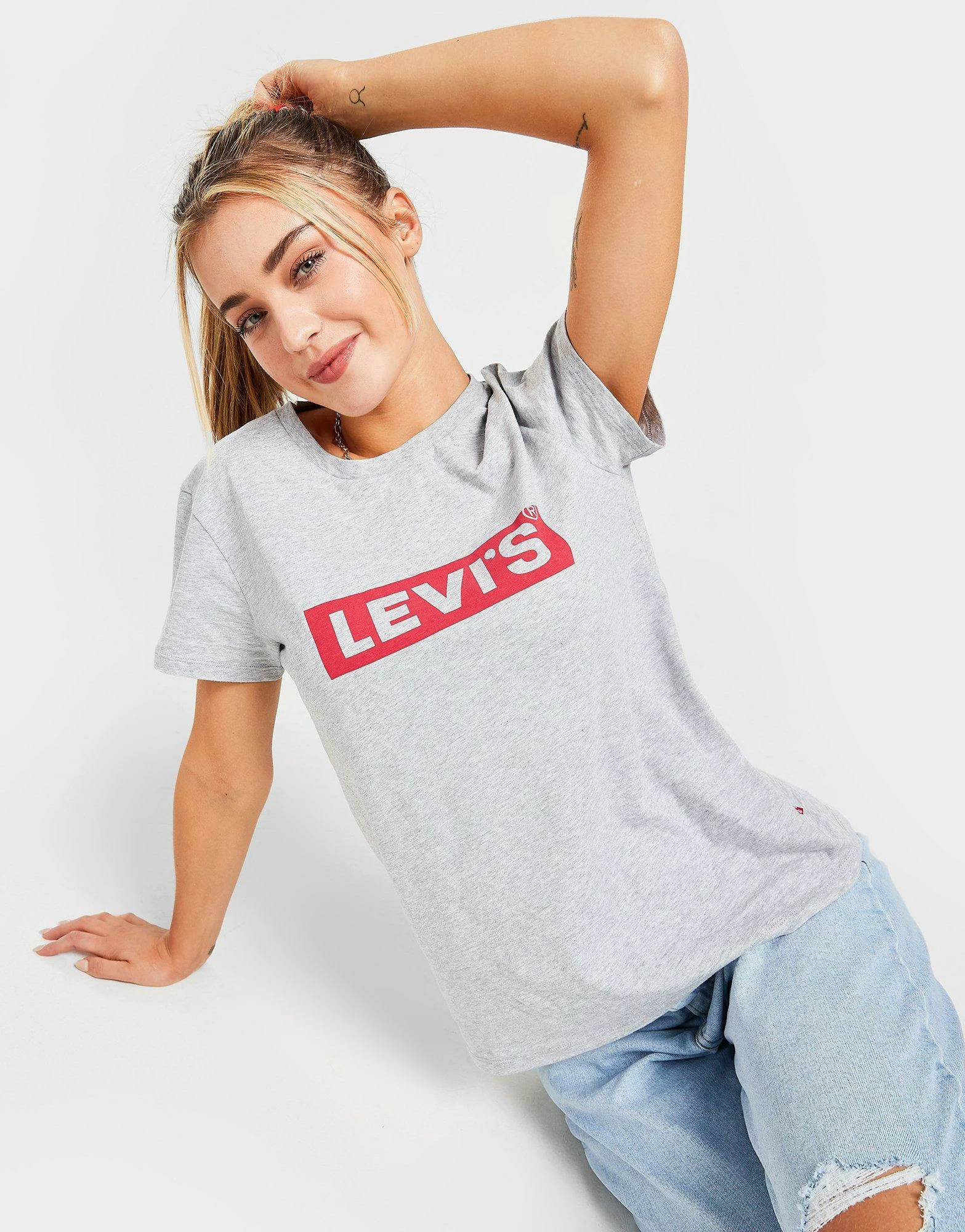 Levi's T-Shirt Dame Grå