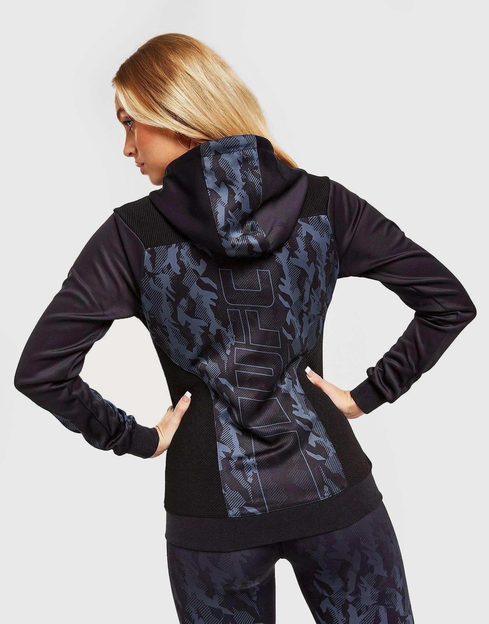 Venum UFC Fight Week Full Zip Hoodie Sort - Billede 3