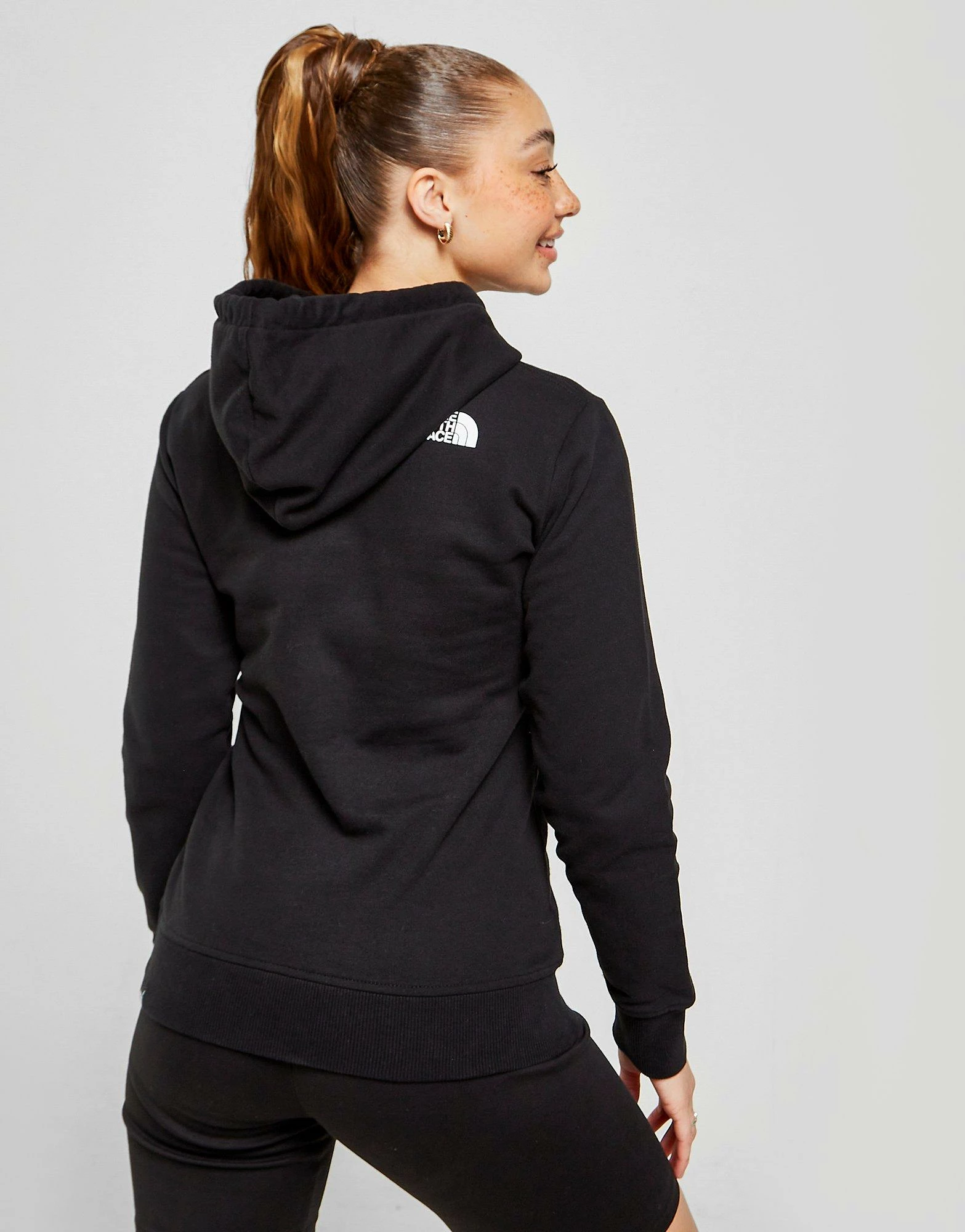 The North Face Drew Peak Overhead Hoodie Dame Sort - Billede 3