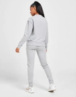 Emporio Armani EA7 Crew Tracksuit Grå -Pink Soda Sport shop jd 507382 d