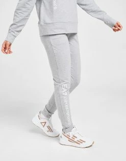 Emporio Armani EA7 Crew Tracksuit Grå -Pink Soda Sport shop jd 507382 f