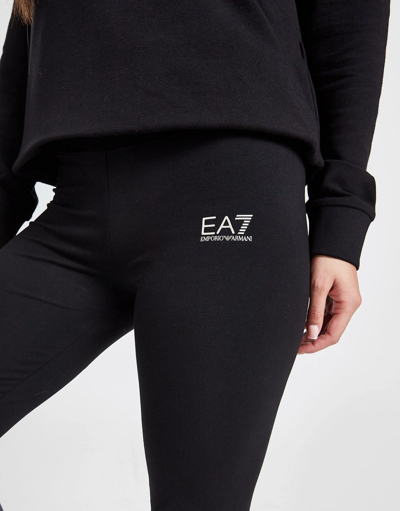Emporio Armani EA7 Eagle Leggings Sort - Billede 4