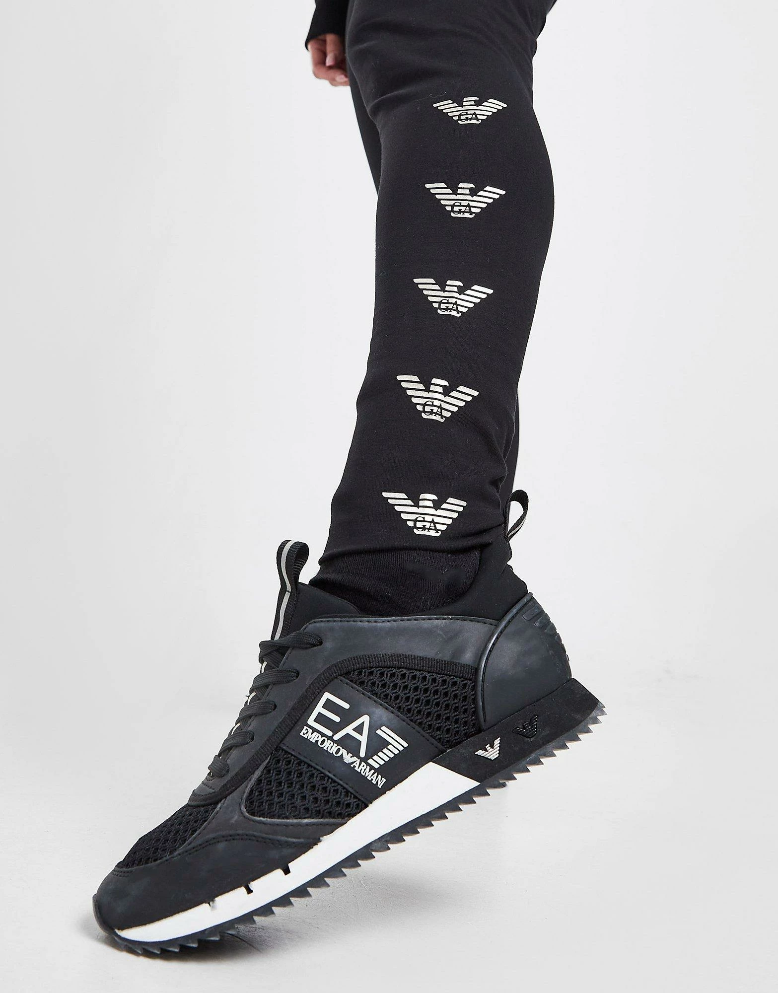 Emporio Armani EA7 Eagle Leggings Sort - Billede 5