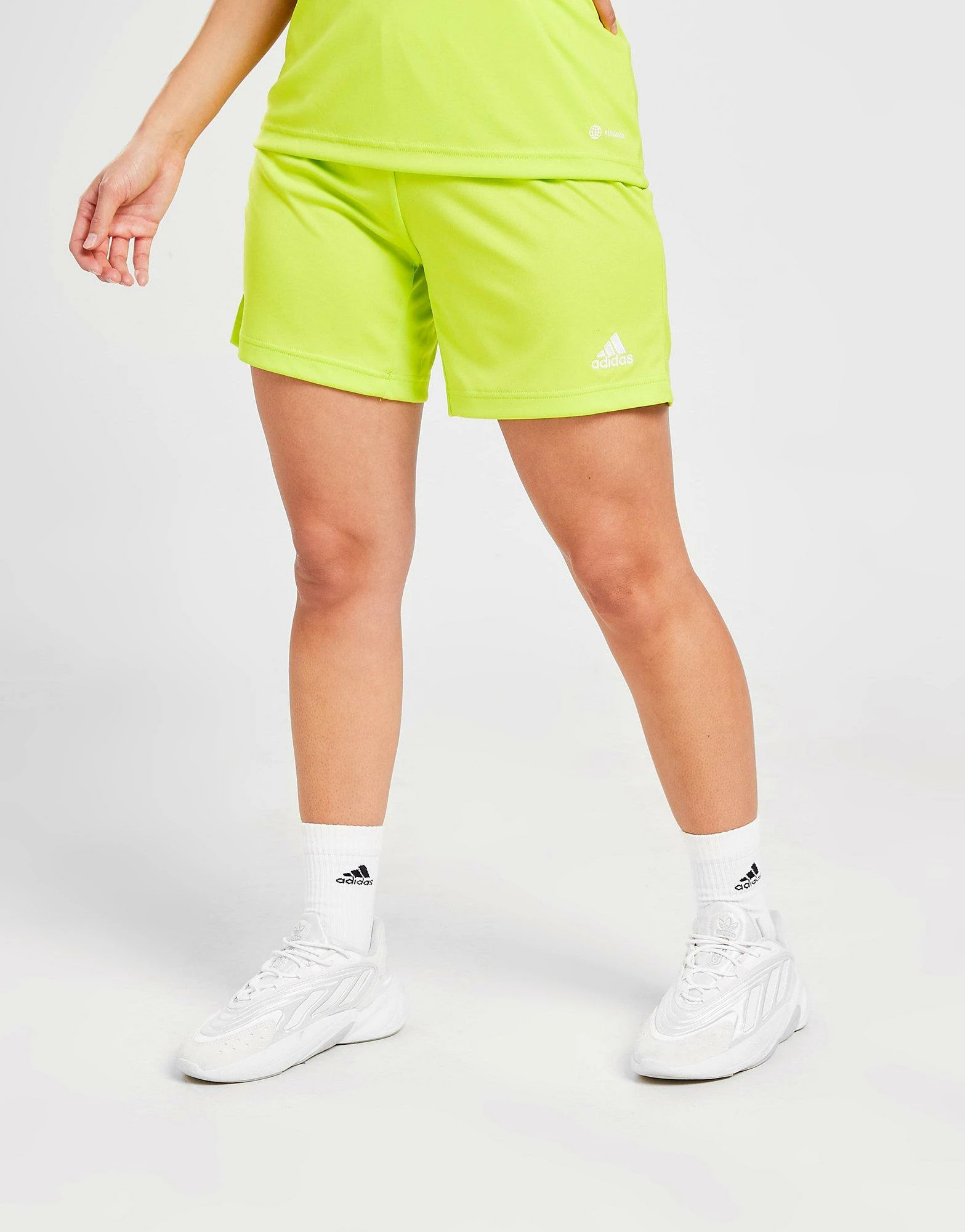 Adidas Entrada 22 Shorts Dame Grøn - Billede 2