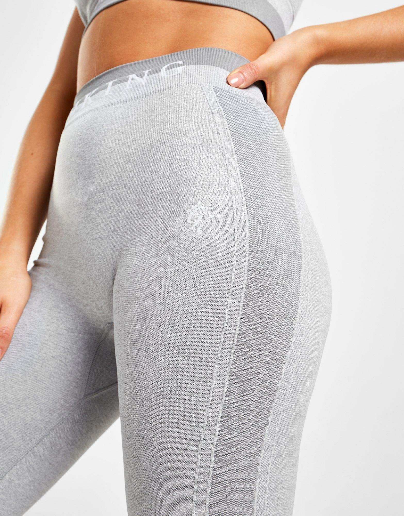 Gym King Tights Dame Grå - Billede 4