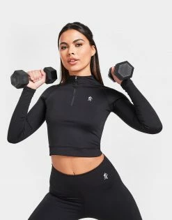 Gym King Core Crop 1/4 Zip Top Sort